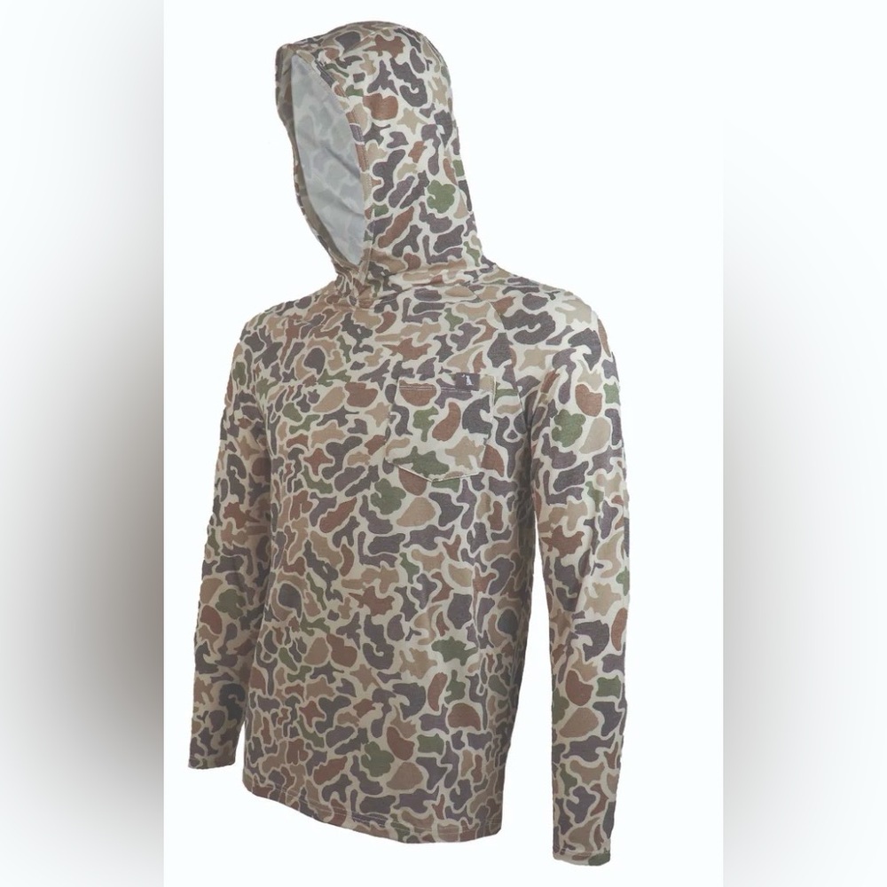 Camouflage Hooded Sweatshirt